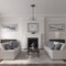 Ekena Millwork Southampton Ceiling Medallion (Fits Canopies up to 2 3/4"), 16 3/8"OD x 1 3/4"P, Spartan Stone CM17SOSSF - alternate 2